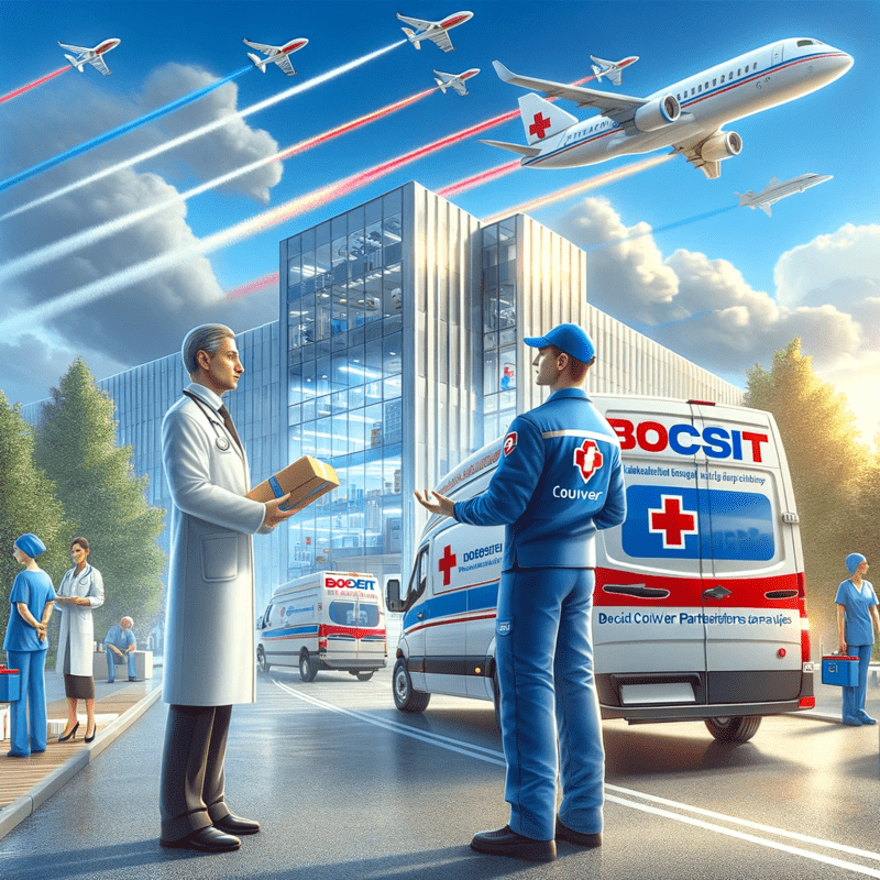 Successful Medical Delivery Courier Partnerships with Healthcare Institutions