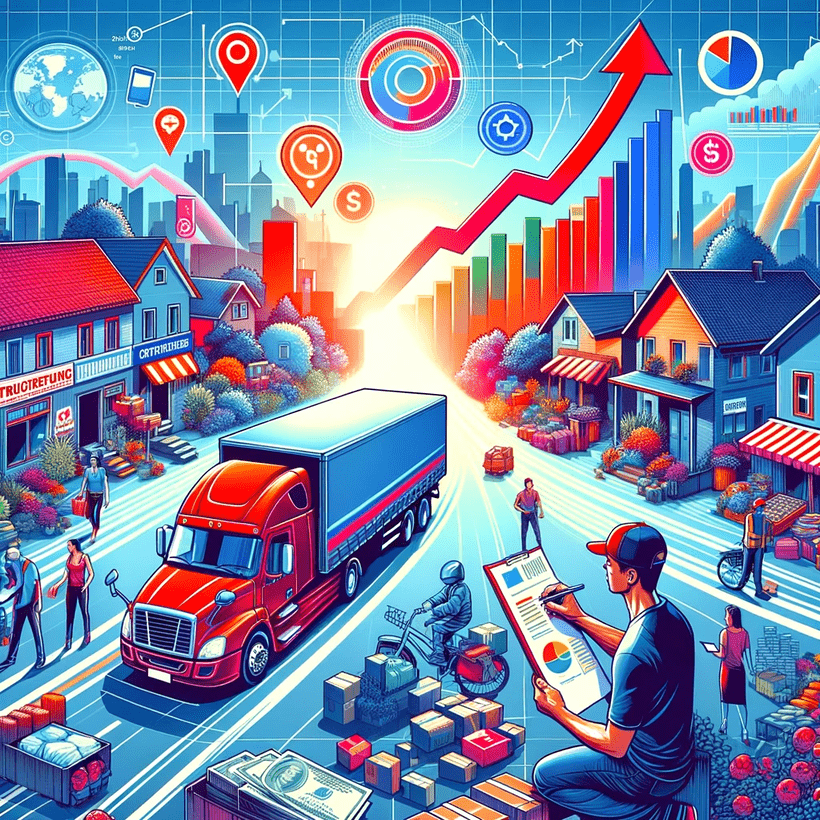 Analyzing the Economic Impact of Trucking on Local Communities