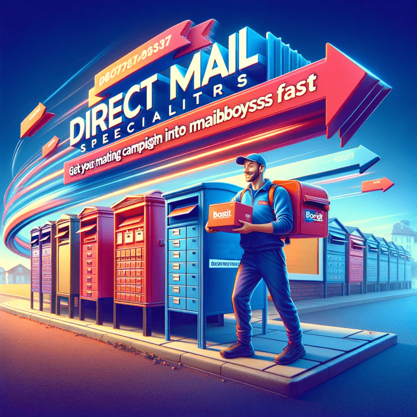 Direct Mail Specialists: Get Your Marketing Campaign into Mailboxes Fast