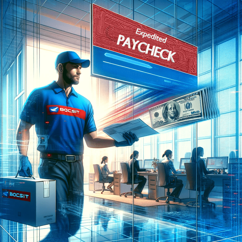 On-Time Pay: Expedited Interoffice Delivery of Paychecks